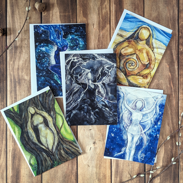 Goddess Greeting Cards