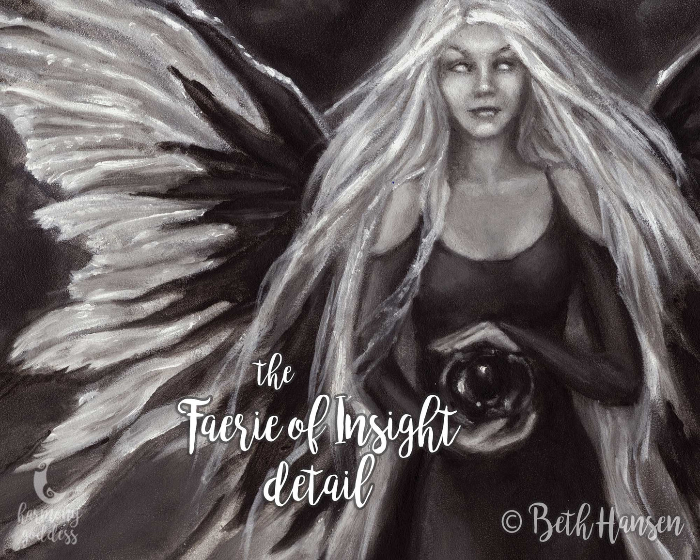 Faerie of Insight Fine Art Print – gothic fairy art