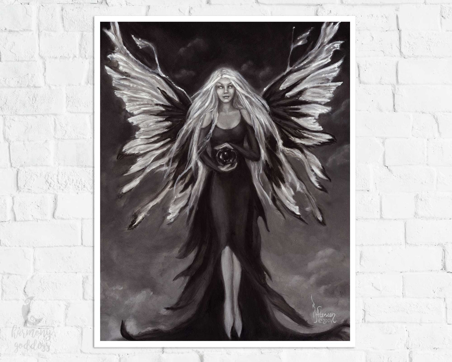 Faerie of Insight Fine Art Print – gothic fairy art