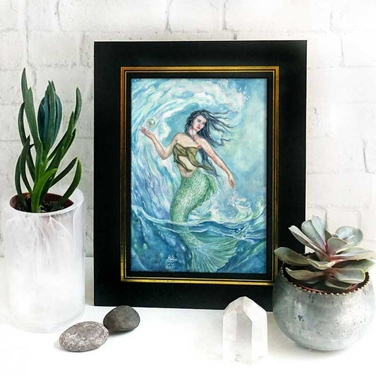 Water Mother Goddess Altar Print