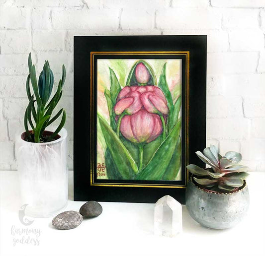 Flower Goddess Altar Print