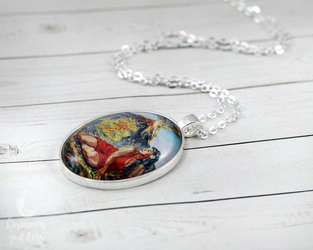 Fire Mother Goddess Necklace