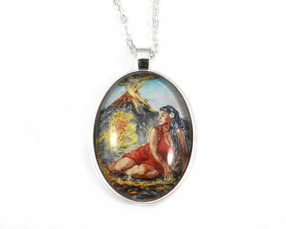 Fire Mother Goddess Necklace