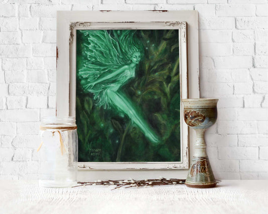Faerie Of The Green fantasy art
