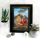 Fire Mother Altar Goddess Print