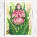 Flower Goddess Art Print 8x10