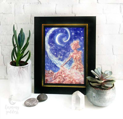 Crystal Goddess Altar Print