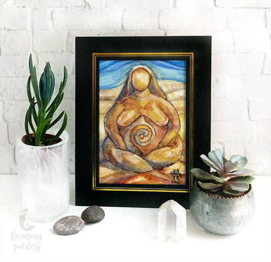 Earth Goddess Altar Print