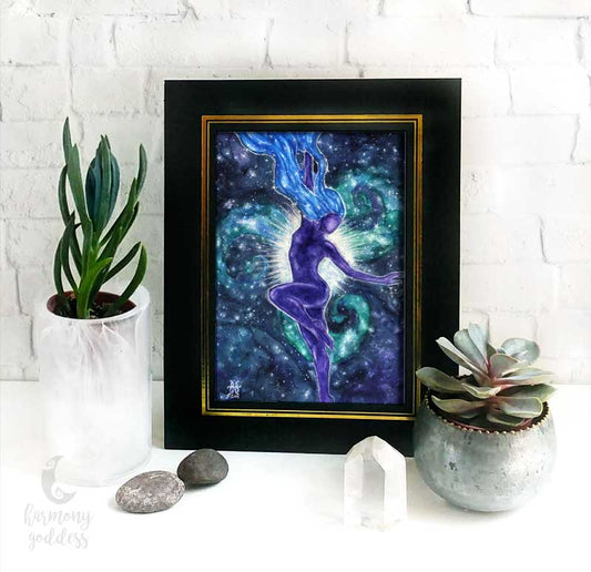 Star Goddess Altar Print