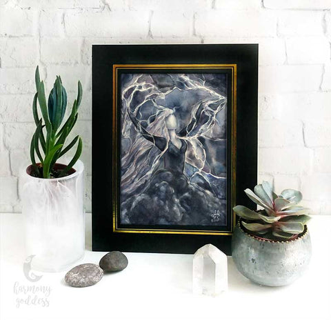 Storm Goddess Altar Print