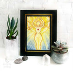 Sun Goddess Altar Print