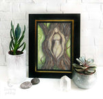 Tree Goddess Altar Print