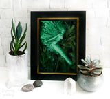 Faerie Of The Green Altar Print